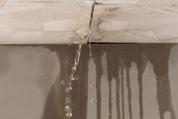 Professional Commercial Water Damage Restoration technician working in East Bernard, TX